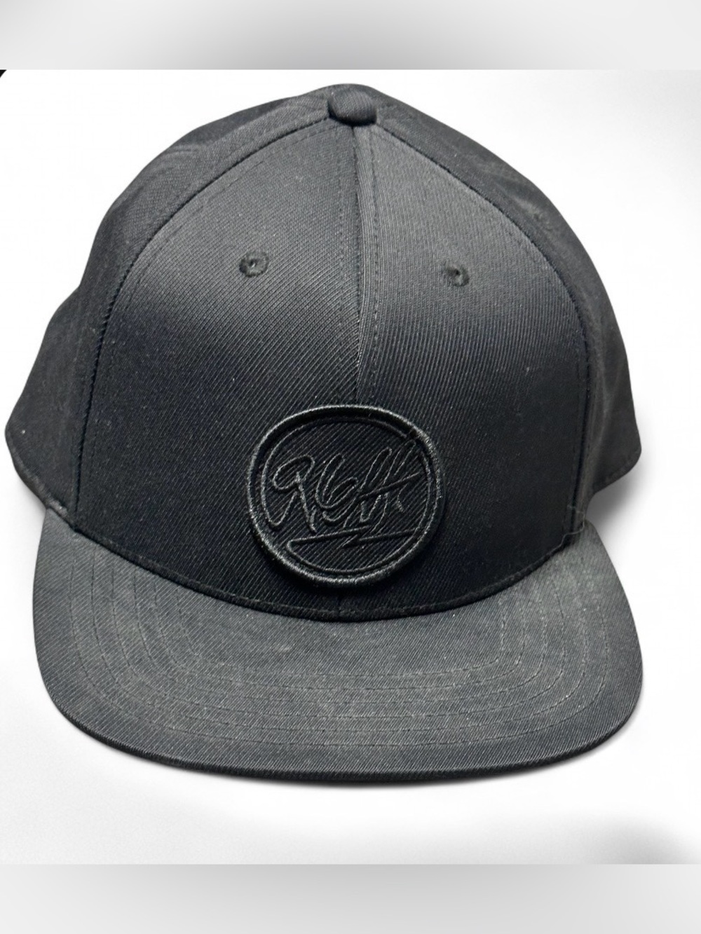 Neff Black Snapback Hat with Embroidered Logo